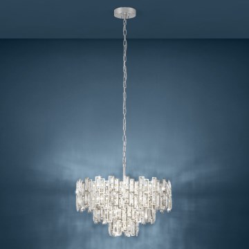 Eglo - Luster na lancu 10xE14/25W/230V prečnik 63 cm