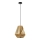 Eglo - Luster na sajli 1xE27/28W/230V prečnik 3 cm zlatna