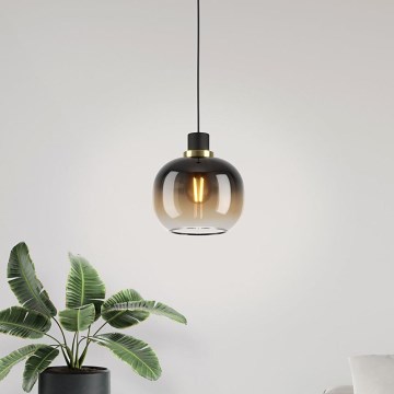 Eglo - Luster na sajli 1xE27/40W/230V braon