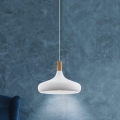Eglo - Luster na sajli 1xE27/40W/230V prečnik 40 cm bela