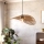 Eglo - Luster na sajli 1xE27/42W/230V 56 cm braon/crna