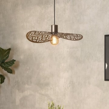 Eglo - Luster na sajli 1xE27/60W/230V prečnika 40 cm u bronzanoj boji