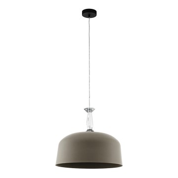 Eglo - Luster na sajli 3xE27/10W/230V braon