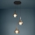 Eglo - Luster na sajli 3xE27/28W/230V bakarne boje