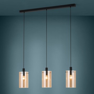 Eglo - Luster na sajli 3xE27/40W/230V