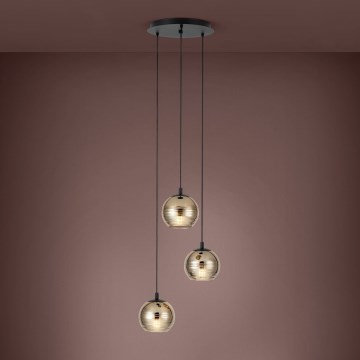 Eglo - Luster na sajli 3xE27/40W/230V