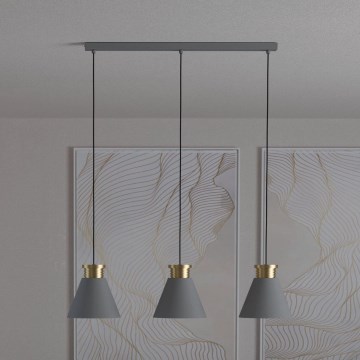 Eglo - Luster na sajli 3xE27/40W/230V