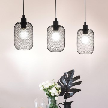 Eglo - Luster na sajli 3xE27/60W/230V