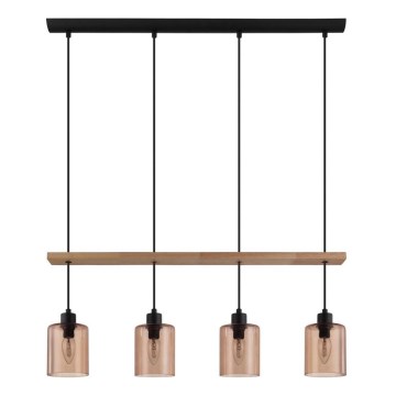 Eglo - Luster na sajli 4xE14/40W/230V