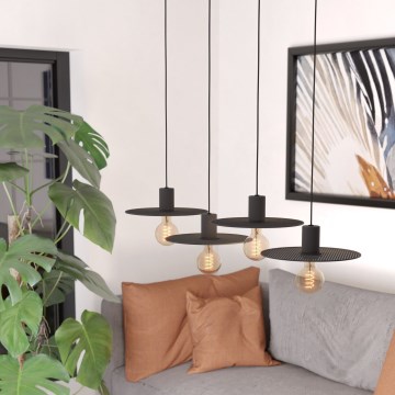 Eglo - Luster na sajli 4xE27/40W/230V