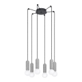 Eglo - Luster na sajli 6xE27/40W/230V pauk