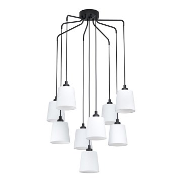 Eglo - Luster na sajli 9xE27/40W/230V beo