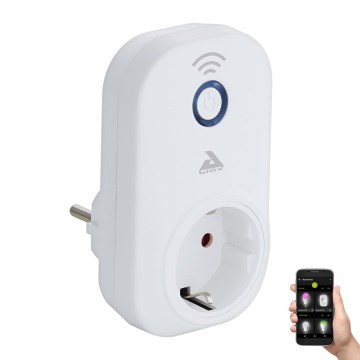 Eglo - Pametna utičnica Connect plug 2300W SCHUKO