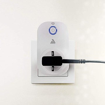 Eglo - Pametna utičnica Connect plug PLUS 2300W SCHUKO Bluetooth