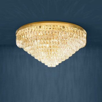 Eglo - Plafonska lampa 25xE14/40W/230V zlatna