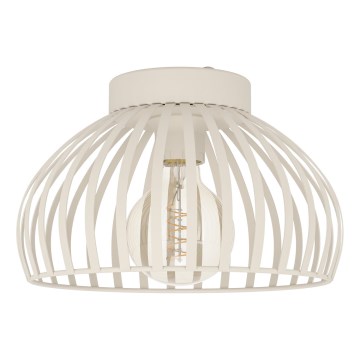 Eglo - Plafonska svetiljka 1xE27/40W/230V, prečnik 28 cm, krem