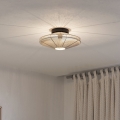 Eglo - Plafonska svetiljka 1xE27/40W/230V, prečnik 38 cm, krem boje