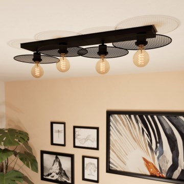 Eglo - Plafonska svetiljka 4xE27/40W/230V