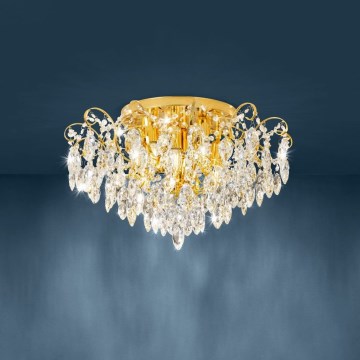 Eglo - Plafonski luster 6xE14/25W/230V zlatan