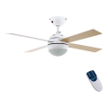 Eglo - Plafonski ventilator 1xE27/60W/230V + daljinski upravljač
