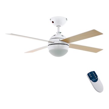 Eglo - Plafonski ventilator 1xE27/60W/230V + daljinski upravljač
