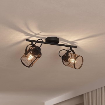 Eglo - Plafonsko reflektorsko svetlo 2xE27/40W/230V