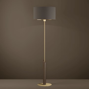 Eglo - Podna lampa 1xE27/40W/230V braon/zlatna