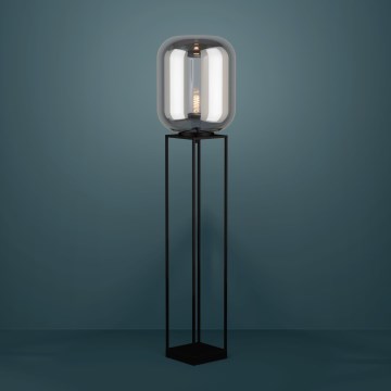 Eglo - Podna lampa 1xE27/40W/230V dimljena