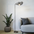 Eglo - Podna lampa 1xE27/60W/230V bronzana
