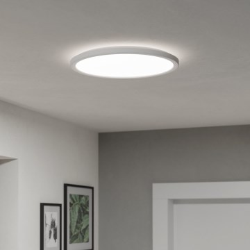 Eglo - prigušiva LED kupatilska plafonska svetiljka LED/18,5W/230V 2700-6500K prečnik 38,9 cm IP44 bela + daljinski upravljač