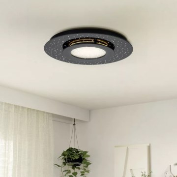 Eglo - prigušiva LED plafonska svetiljka LED/24W/230V + daljinski upravljač