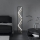 Eglo - prigušiva LED podna lampa LED/23W/230V 2700-6500K crna/zlatna + daljinski upravljač