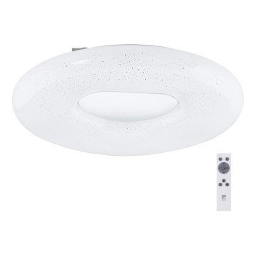 Eglo - prigušiva LED stropna svetiljka LED/24W/230V + daljinski upravljač