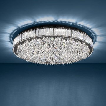 Eglo - prigušiva LED stropno svetlo LED/52,4W/230V 4000K crna