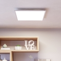 Eglo - prigušiva nadgradna LED ploča LED/33W/230V 2700-6500K 50x50 cm bela + daljinski upravljač