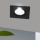 Eglo - prigušiva ugradna LED svetiljka LED/6W/230V, crna