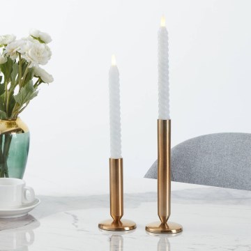 Eglo - SET 2x LED sveća LED/1xAAA 25 cm bela