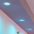 Eglo - SET 3x LED RGBW prigušiva kupatilsko ugradno svetlo LED/2,8W/230V 2700-6500K pr. 8,8 cm IP44 belo