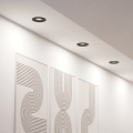 Eglo - SET 3x LED ugradna spot svetiljka 1xGU10/4,5W/230V crna