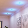 Eglo - SET 3xLED RGBW prigušiva kupatilska ugradna plafonska svetiljka LED/3,8W/230V 2700-6500K IP44 + daljinski upravljač