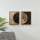 Eglo - SET od 2 slika na platnu 43x33 cm crna/zlatna
