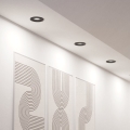 Eglo - SET od 3 LED ugradne stropne spot svetiljke LED/4,8W/230V 2700/4000/6500K crne
