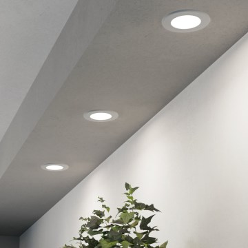 Eglo - SET od 3 ugradna LED svetla LED/3,7W/230V 2700/4000/6500K prečnik 8,8 cm, bela