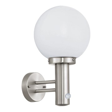 Eglo - Spoljašnja lampa sa senzorom 1xE27/60W/230V IP44
