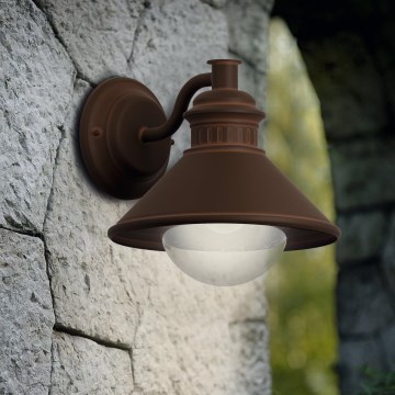 Eglo - Spoljašnje zidno svetlo 1xE27/40W IP44