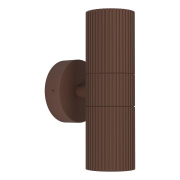 Eglo - Spoljašnje zidno svetlo 2xGU10/28W/230V IP44 braon