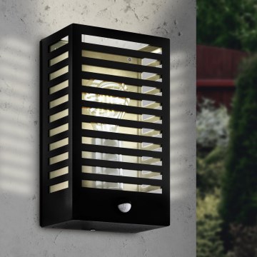 Eglo - Spoljašnje zidno svetlo sa senzorom 1xE27/60W/230V IP44