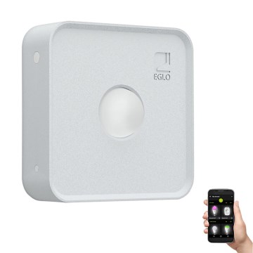 Eglo - Spoljašnji senzor pokreta i sumraka CONNECT SENSOR 12 m 3xAA beo IP44