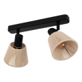 Eglo - Spot svetiljka 2xE14/40W/230V bež/crna