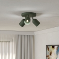 Eglo - Spot svetiljka 3xE14/40W/230V, prečnik 25 cm, zelena